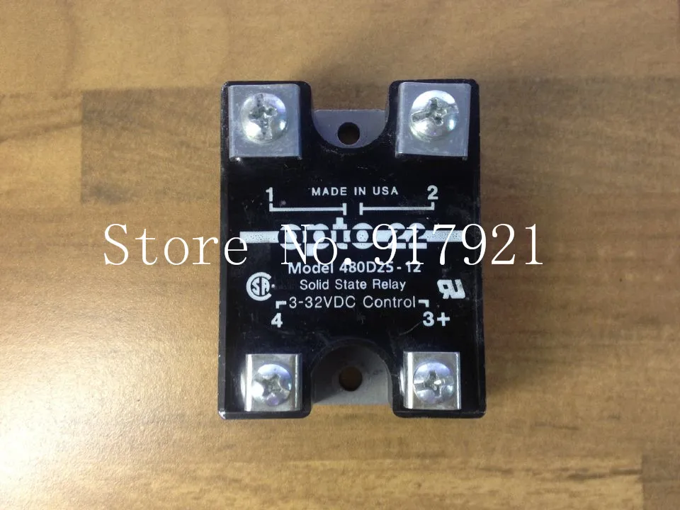 Lot of 2 CRYDON SOLID STATE RELAY Model D2425 3-32VDC. 25A 240V