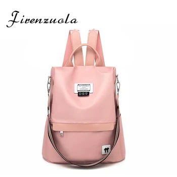 

Anti Theft School Bag Waterproof Women Backpack Nylon Korean New Casual Travel Beg #794