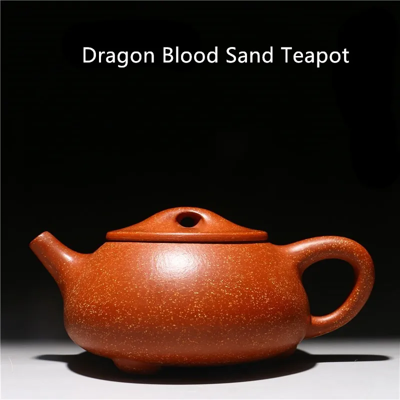 280 мл настоящий yixing Фиолетовый Глиняный заварочный чайник известный кровь Дракона песок кунг-фу Чай горшок Прямая с фабрики подарочная коробка