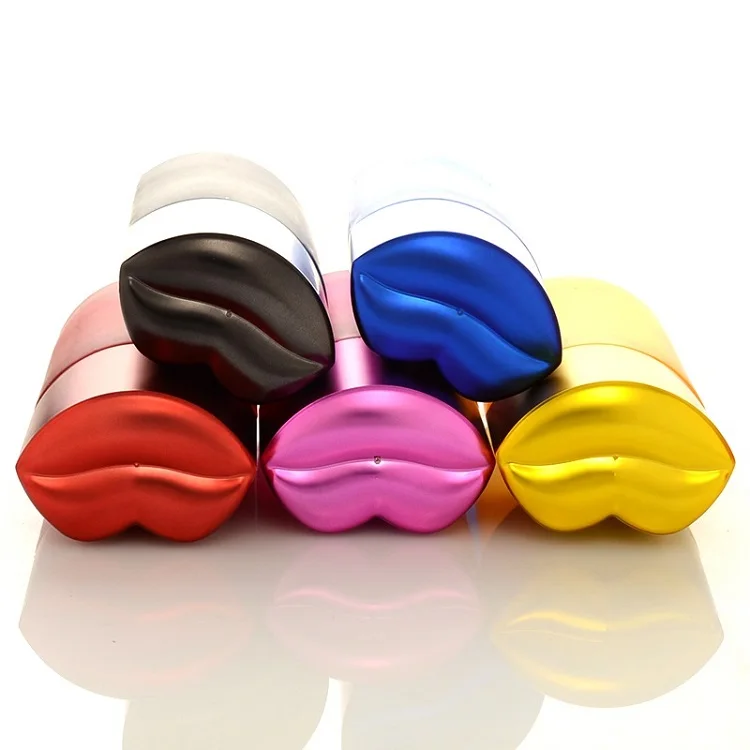 40ml Colorful Lip Shaped Bottle Spray Refillable Bottle Toner Moisturizing Pot Glass Perfume Lotion Pump Bottle Cosmetic Vial  (1)