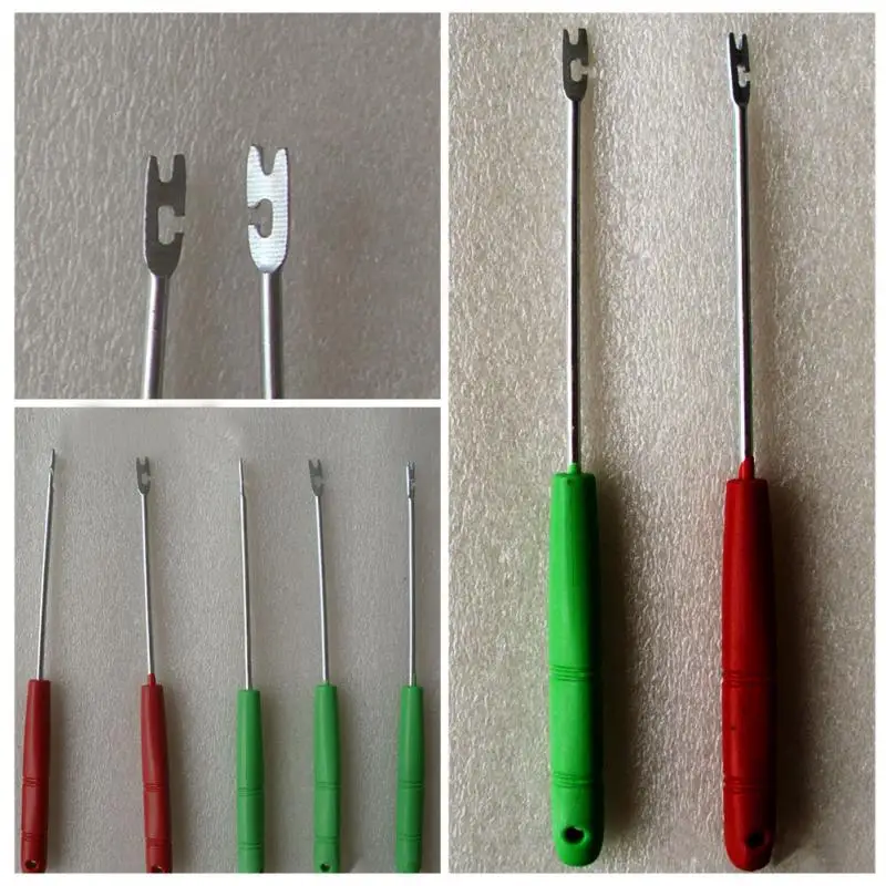 

5Pcs/set Portable Fishing Hook Detacher Fish Hook Remover Extractor Handle Fishing Tackle Useful Fishing Equipment Tackle Aids