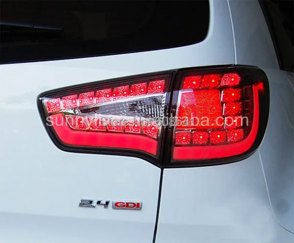 Светодиодный задний фонарь для KIA Sportage R 2011 год дымчатый|led tail lamp|tail lampsmoked lamps |