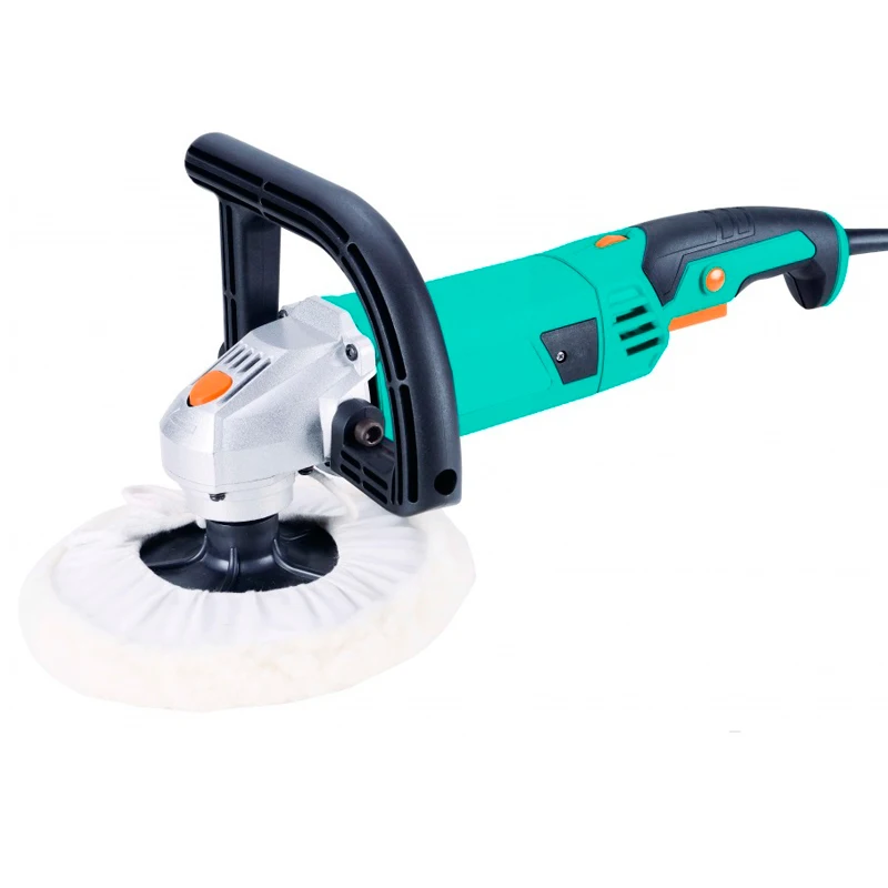 Машина полировальная угловая Sturm! AG919CP (Мощность 1400 Вт, диаметр 180 мм, скорость холостого хода 800-4200 об/мин, регулировка скорости, блокировка шпинделя, вес 2,5 кг)