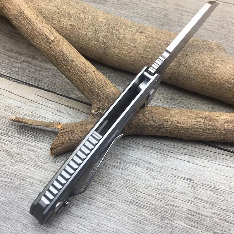 FREETIGER складной карманный нож D2 лезвие стальной ручкой 59HRC шарикоподшипник Открытый Охота выживания кемпинг небольшой EDC FT601 ножи