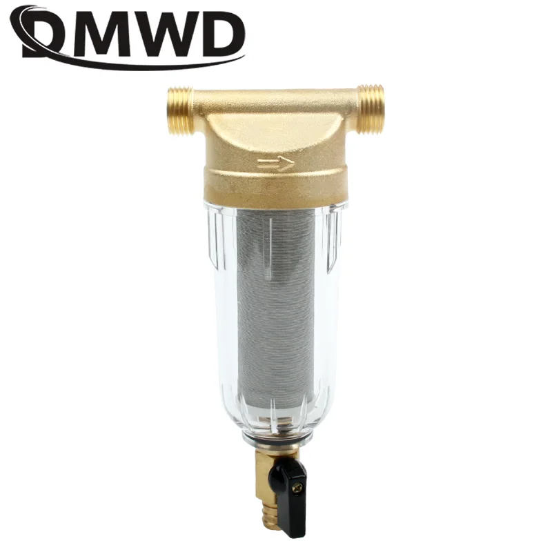 DMWD Front Water Filter Central Pre-filter Front Purifier Water Filter Cartridge Remove Rust Contaminant Sediment Pipe DMWD Front Water Filter Central Pre-filter Front Purifier Water Filter Cartridge Remove Rust Contaminant Sediment Pipe