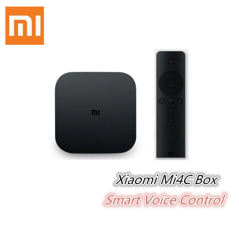 Оригинальная ТВ приставка Xiaomi Mi4C Patchwall 1 ГБ 8 Amlogic S905L 2 4G Wi Fi Bluetooth с поддержкой 4K HD