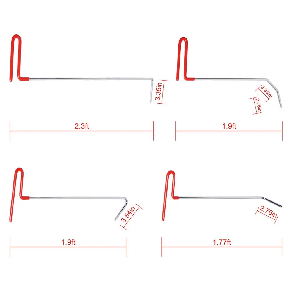 Супер PDR безболезненный набор инструментов для ремонта вмятин, автоматический крюк, инструменты, толкатели для автомобилей, ручной инструмент, набор инструментов для удаления вмятин