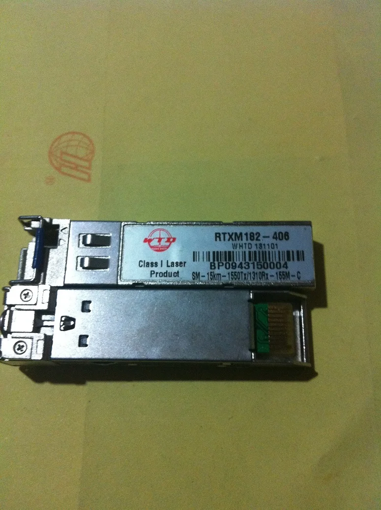 WTD RTXM182 406 SM 15KM 1550TX/1310Rx 155M C волоконно оптическое оборудование|module led|module systemmodule power |