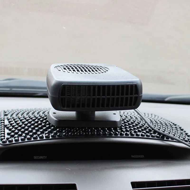  12V 15W Portable Auto Car heater Car  Fan Car Defroster Demister Vehicle Portable Temperature Control Device with Black Color