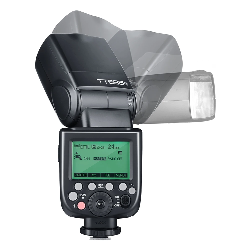 Беспроводная вспышка Godox TT685N 2 4G HSS i TTL GN60 + триггер X1T N для Nikon D800 D700 D7100 D7000 D5200 D5100 D70S