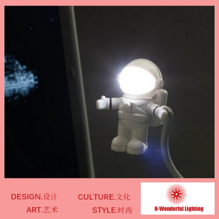 Spaceman LED Night Light for Children Kids Night Light with Motion Sensor Baby Voice Sound Sensor Night Bed Light Energy Saving spaceman adjustable usb led night light