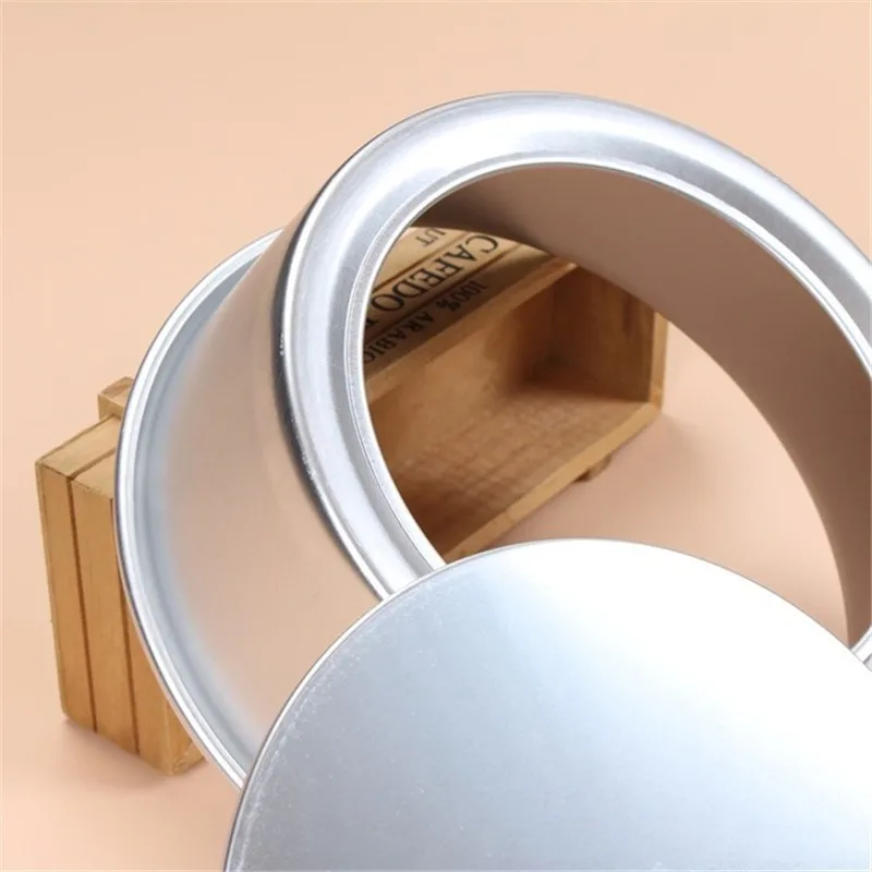 

4/8 Inch Aluminum Alloy Base Active Bottom Cake Moulds Metal Round Cake Baking Mold Home Party Baking Tool Kitchen Bakeware