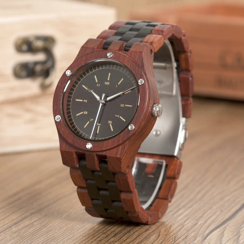 BOBO BIRD WN18 деревянные часы Erkek Saatler Топ Роскошный деревянный ремешок кварцевые часы для мужчин логотип Лазерная подгонка дропшиппинг