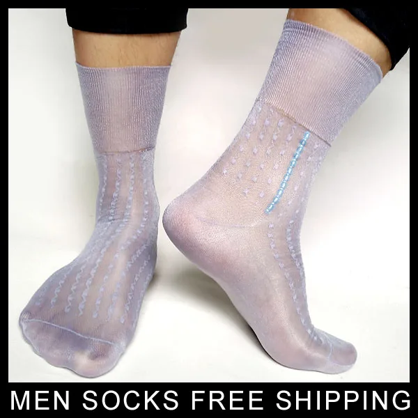 Peajoa Brand Men Sexy Silk Socks Dot Striped High Quality Nylon Silk Male Sheer Socks Softy Formal Gay Socks For Leather Shoes Buy Online Best Prices In Aliexpress Pakistan Cbuystore Pk