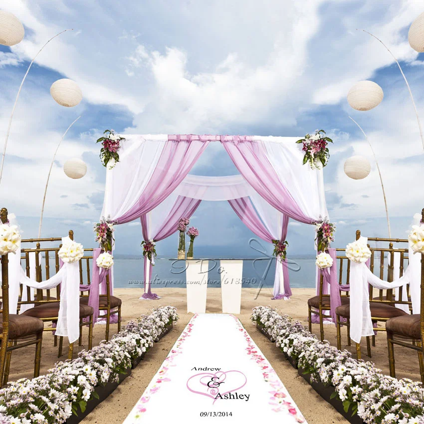 Buy Free Shipping Personalized 0.9*30M Wedding Carpet Wedding Decoration