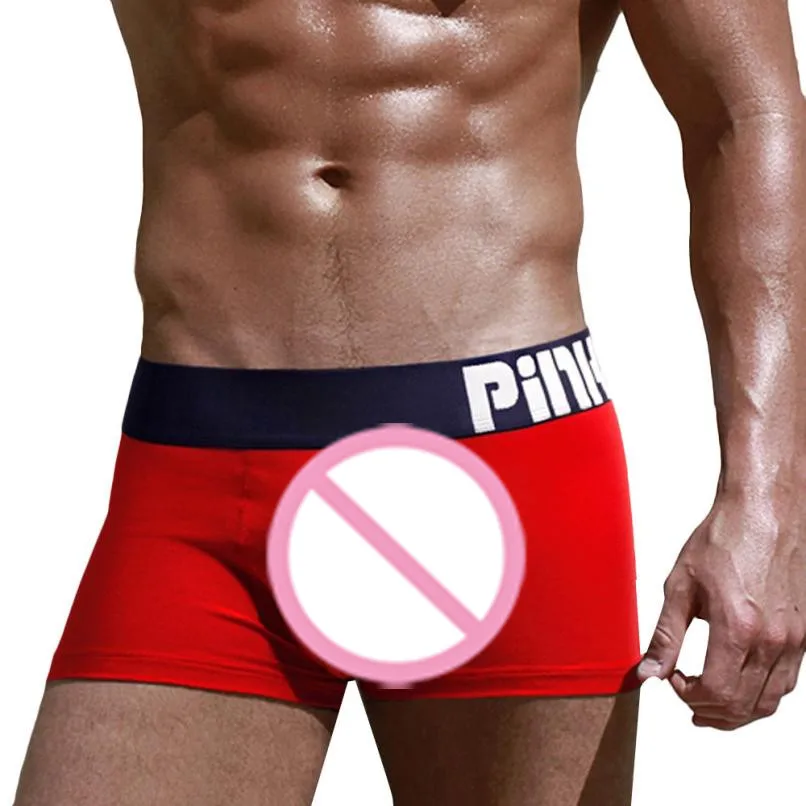 Pink Heroes фирменные трусы-боксеры мужские Сумка для нижнего белья домашняя одежда для сна Высокое качество Мужские трусы шорты-боксеры пижамы# E5