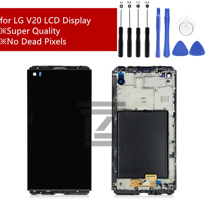 

Super quality lcd For LG V20 LCD Display VS995 VS996 LS997 H910 Touch Screen Digitizer Assembly With Frame Repair Parts
