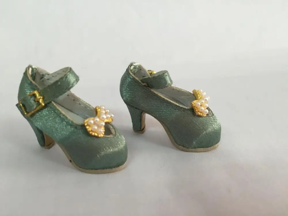 Куклы обувь для blyth Azone куклы OB кукла licca и т. Д. Длина: 2,8 см - Цвет: green
