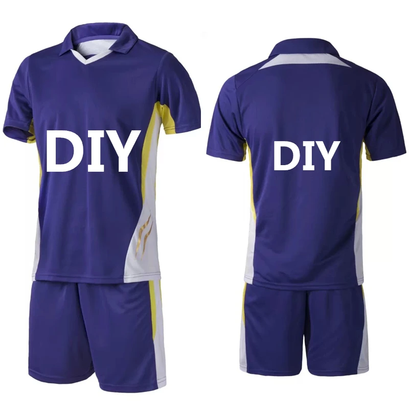 2017 Новый бренд полиэстер мужские спортивные волейбол Джерси форма пустой футбол