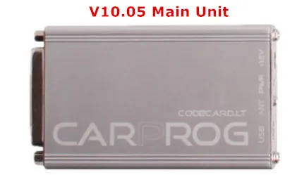 V10.05 Main Unit Онлайн-программатор Carprog V8.21/V10.05 с Keygen Car Prog 8,21 больше авторизация для подушки безопасности/радио/тире/Immo/инструмент для ремонта ЭКЮ - Цвет: V10.05 Main Unit