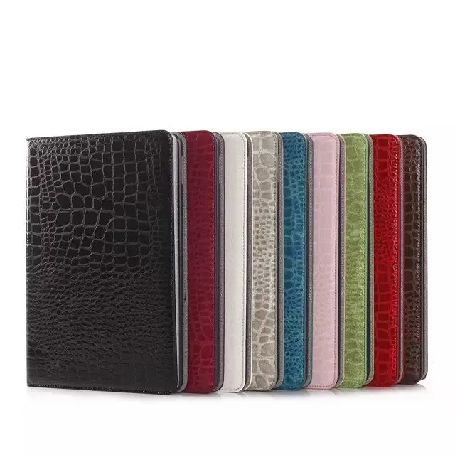 for ipad air 2 croco leather cover