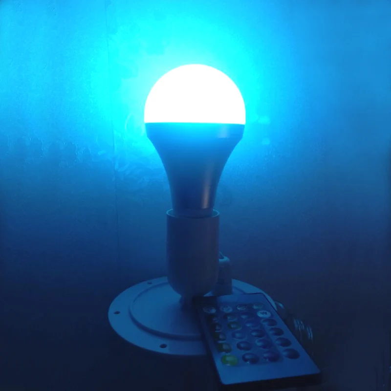 120mm direct Lighting led light source RGB 16 color changing for E27 Bulb for led bar furniture for Christmas Decor 10pcs/lot