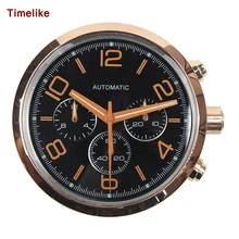 Luxury Design Watch Wall Clock With Stainless Steel Wall Watches With logo for Home Decortion