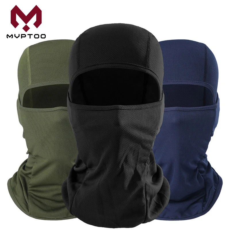 

Breathable Motorcycle Balaclava Caps Tactical Military Paintball Ski Motocross Driving Touring Helmet Liner Face Mask Men Women