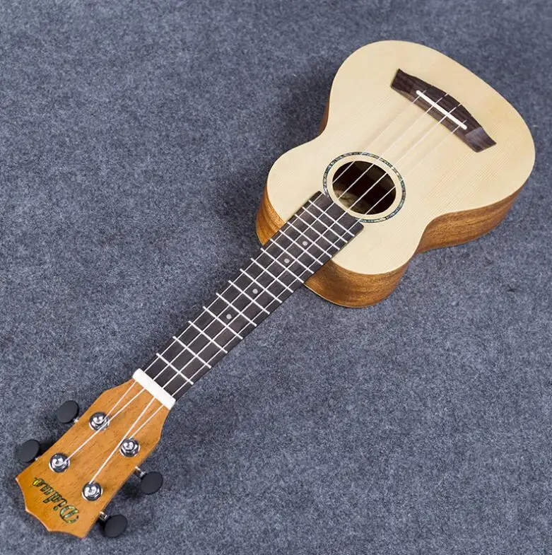 

21 inch ukulele color standard spruce mahogany beginner four-string small guitar uklele free shipping