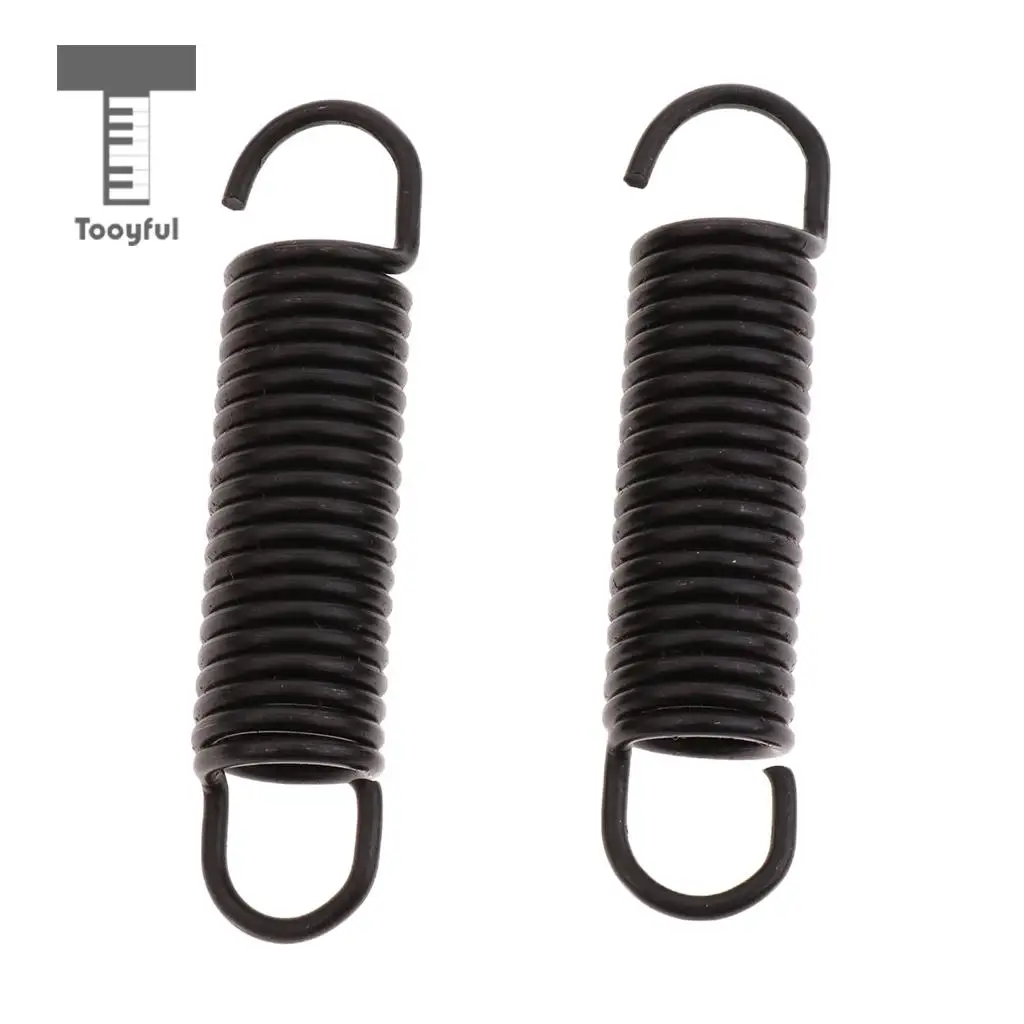 Tooyful 2 Pieces Carbon Steel Bass Drum Pedal Springs Hammer Mallet Springs for Drummer Assembly Dru