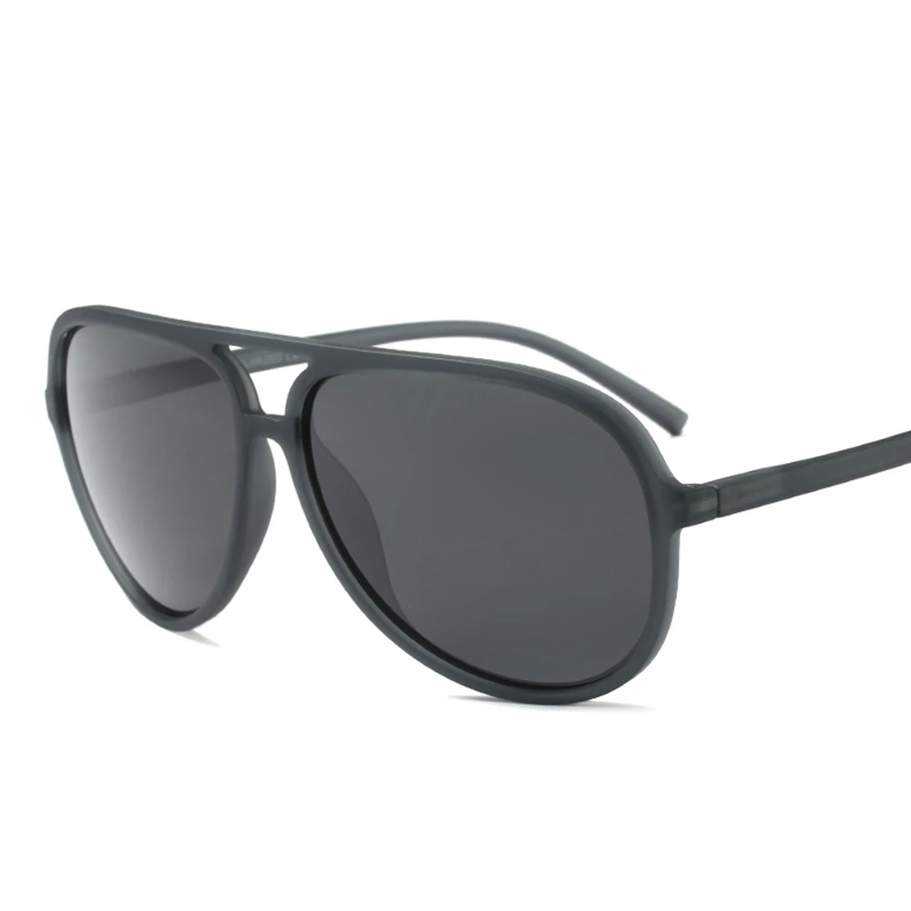 Vazrobe(150 мм) Мужские поляризационные солнцезащитные очки TR90 для вождения, солнцезащитные очки для мужчин, черные винтажные авиационные солнцезащитные очки, мужские качественные UV400