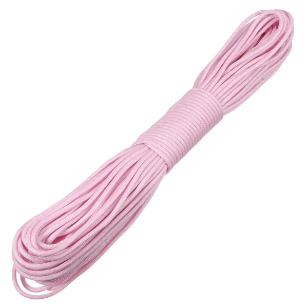 

SZ-LGFM-100ft 7 Strand 550 Survival Parachute Cord Lanyard TYPE III - Pink