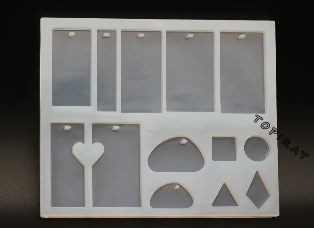 

1pcs Pendant Scrapbooking UV Silicone Resin Mould DIY Resin Decorative Crafts Jewelry Making Mold Epoxy Resin Molds