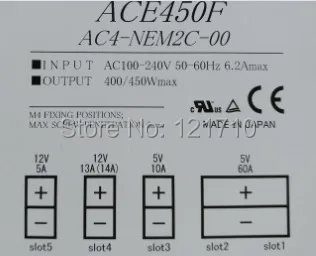 Промышленное оборудование с источником питания библиотека cosel ACE450F AC4-NEM2C-00