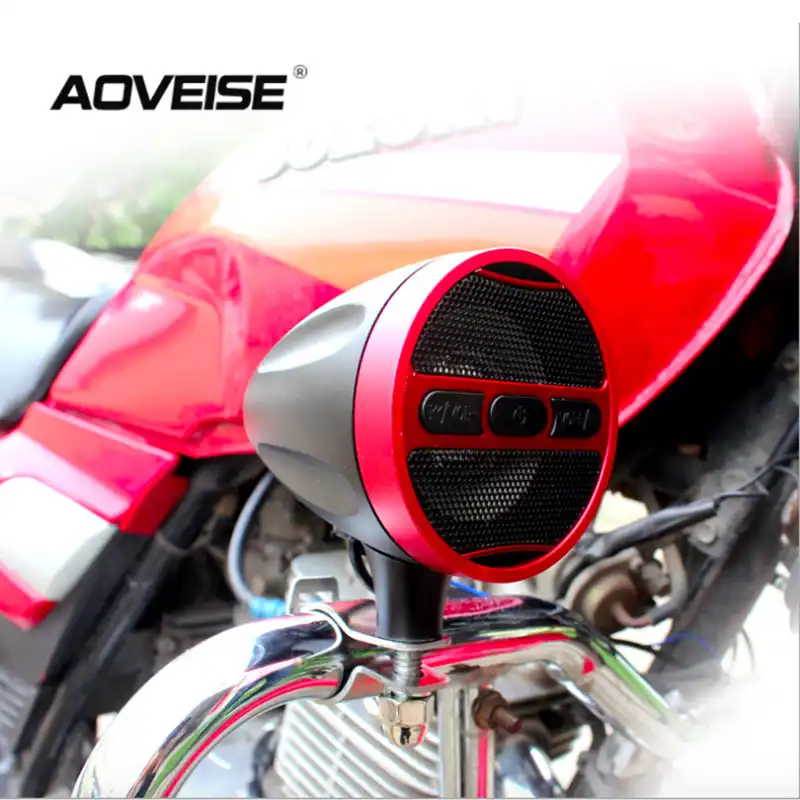 portable motorcycle speaker