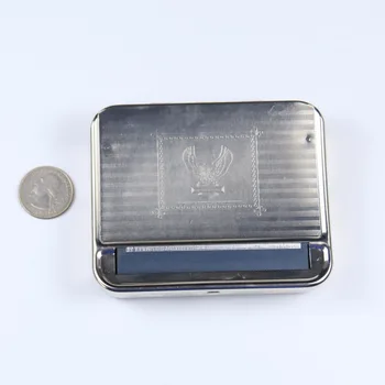 

1PC Metal Easy Manual Cigarette Rolling Machine 70mm Tobacco Roller Hand Cigarette Maker Rolling Machine Tool Free Shipping