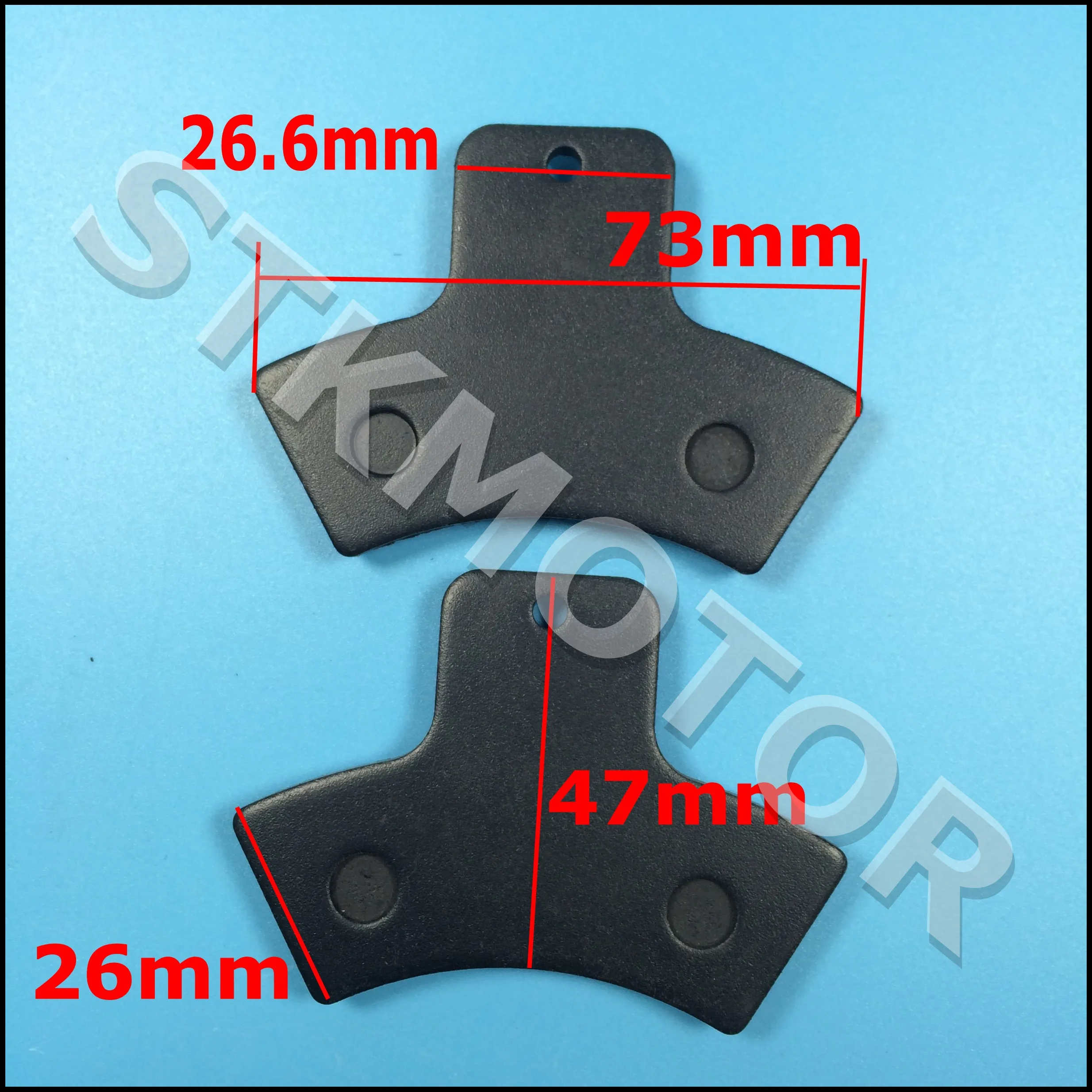 Задние тормозные колодки для LINHAI Goon 260 07 - 09 QUADZILLA CUV 300 08 4 e CVT стояночный тормоз QZ E 320