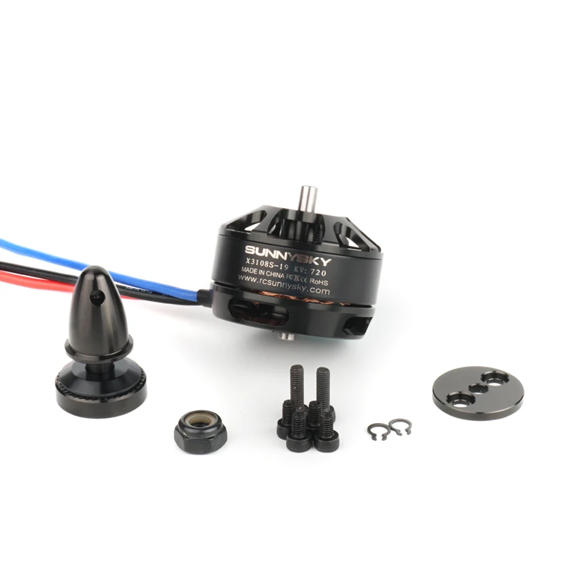 

Original SUNNYSKY X3108S 720KV 900KV 325W 22A/30S 1kg Brushless Motor Efficient Shaft Disk Motor for Multi-rotor copter