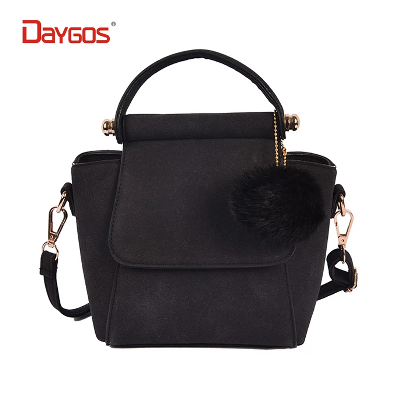 

2017 New Frosted leather luxury handbags women messenger bags designer bag vintage shoulder bolsa feminina