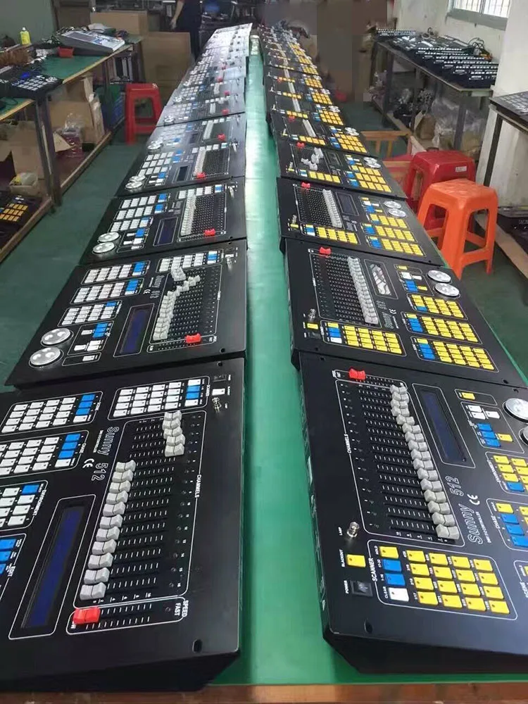 Controlador de Iluminação Sistema de Iluminação Portátil com 6 6ch Mini Compact Controlador Dmx Escurecimento Console Canais Controlar Pequeno 6 Controlador de iluminação portátil escurecimento console 6ch