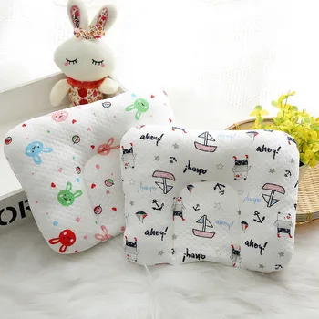 

Infant Newborn Baby Shaping Pillow Memory Foam Position Prevent Flat Head Anti Roll Babies Pillows 5 Pattern