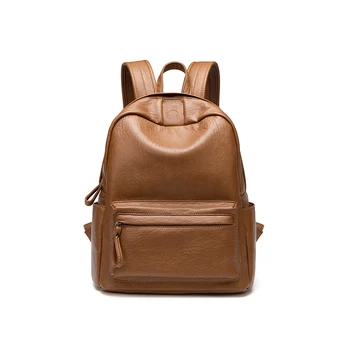 

CHALLEN Fashion Women Backpack Top Quality Youth Leather Vintage Backpacks for Teenage Girls Female Shoulder Bag Bagpack mochila