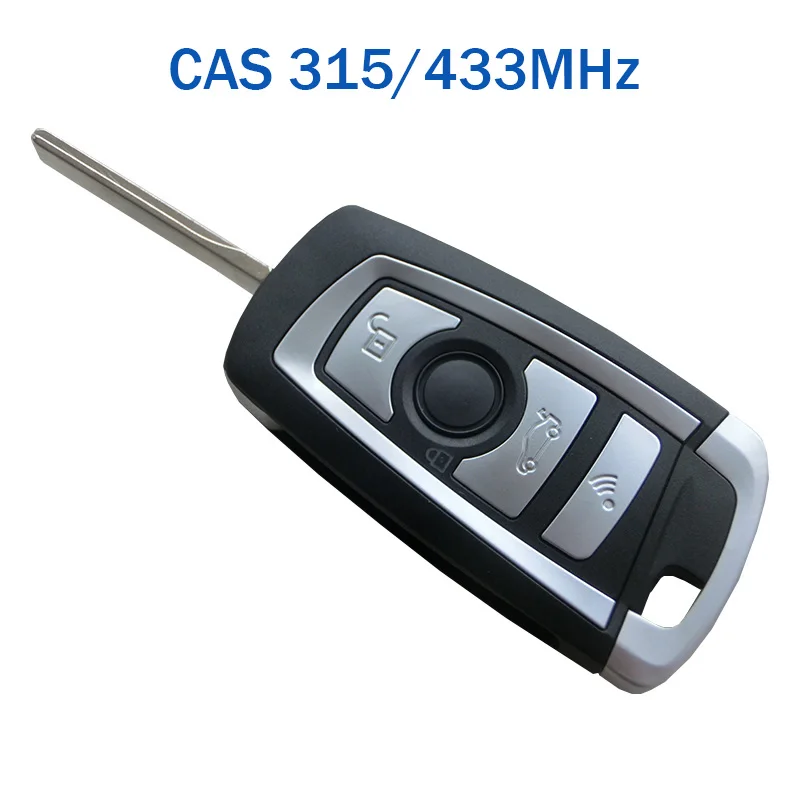  Ändern Klapp Fernschlüsselfob 433 MHz PCF7946 für BMW CAS2 System (HU92 Blade) E46 E39 E60 E38 E83 