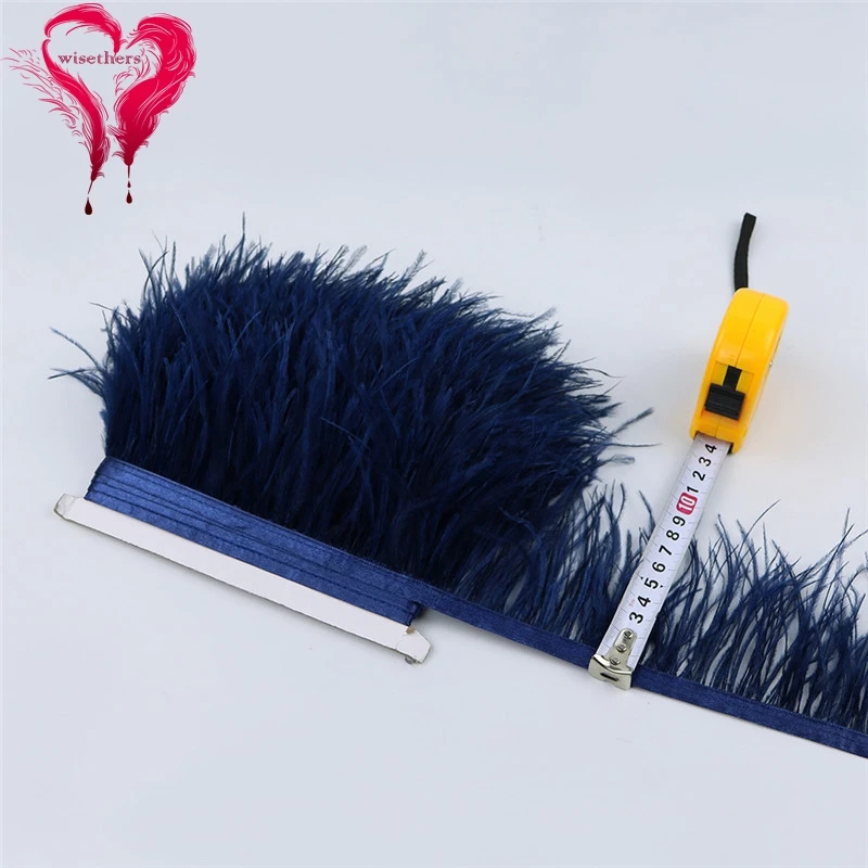 O26 8-10cm ostrich feather trims 5