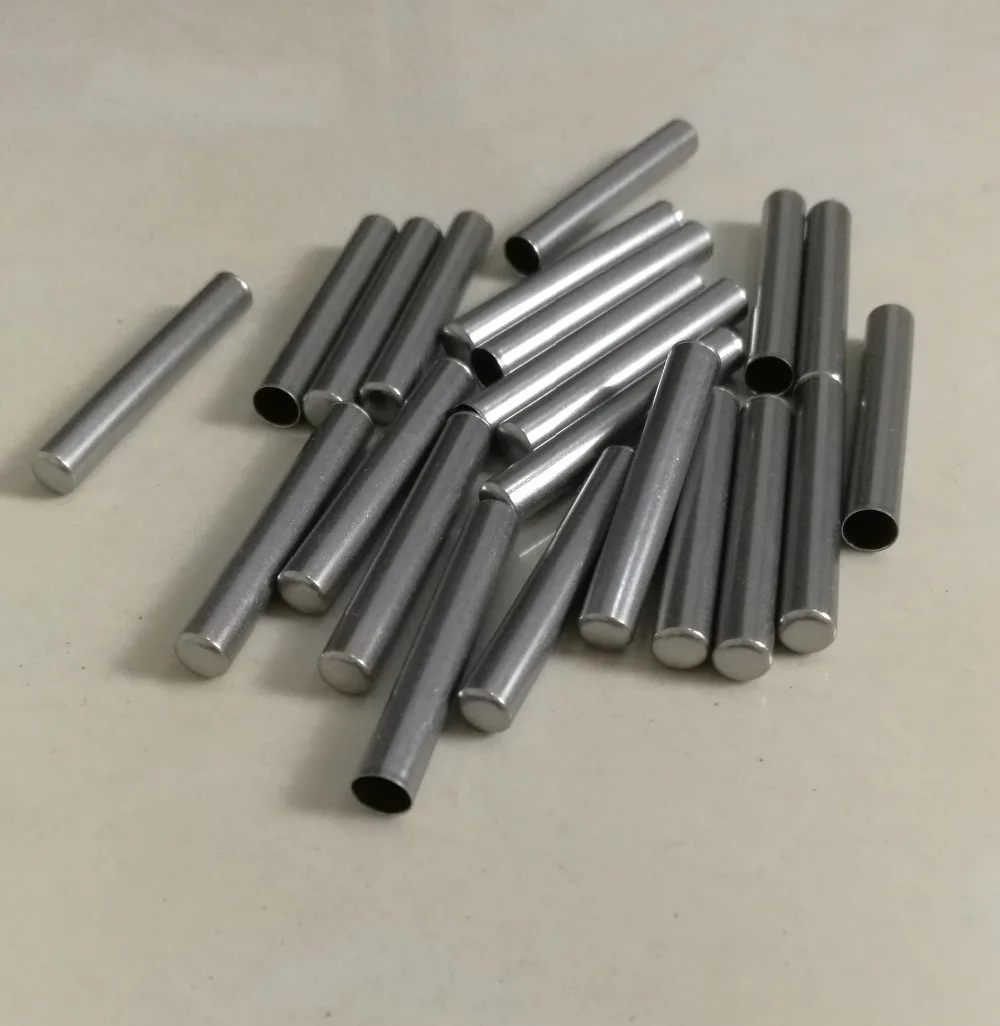 

6mm*40mm One End Closed temperature sensor probe protection shell PT100 deep-drawing SS304 tube , 50 pcs / lot