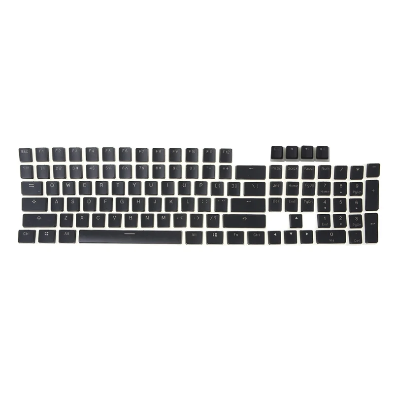 104 ANSI Layout PBT Double Skin Milk Shot Backlit Keycap For OEM Cherry MX Whosale&Dropship