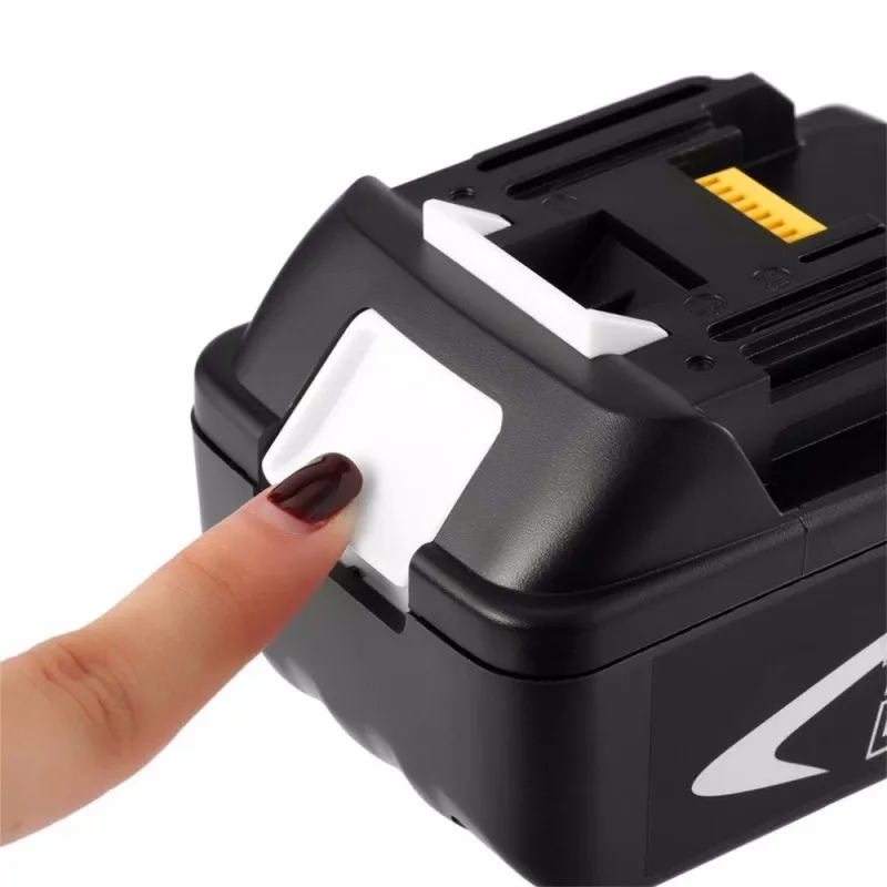 

2PCS Fikida 18V6000mAh Power Battery Packs Makita BL1860 Replacement Battery Rechargeable Li-ion Batteria 194230-4 LXT400 Cell