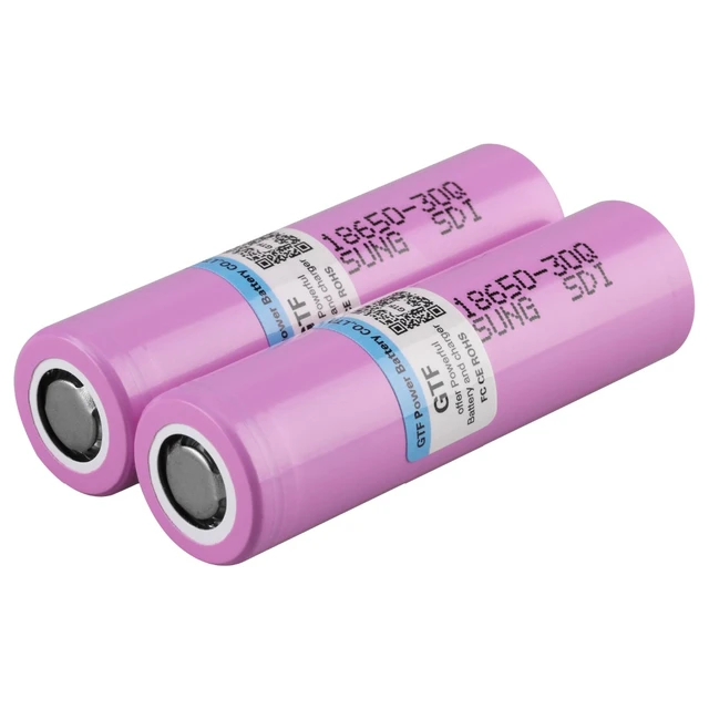 GTF 3.7V 18650 Battery 3000mAh INR18650 30Q 20A Discharge Li ion