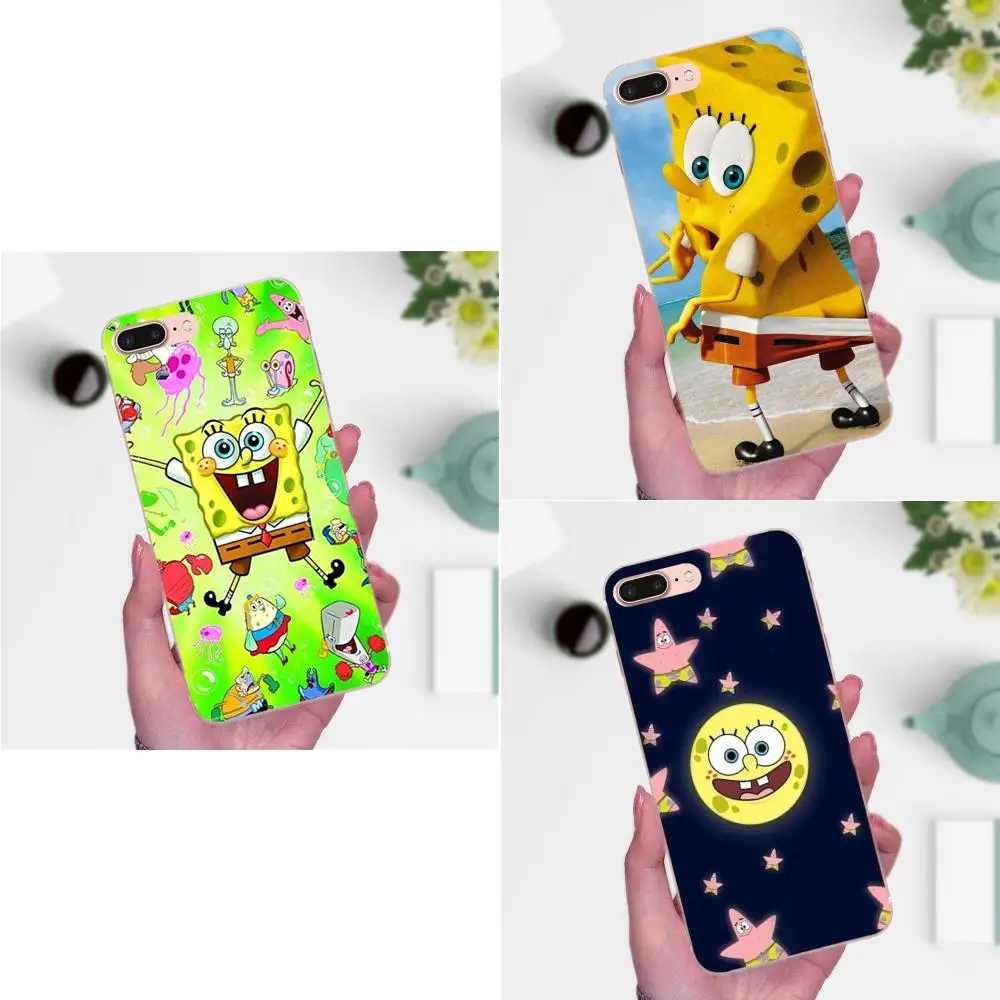 

Spongebob Squarepants Sponge Bob Elegant For Huawei P7 Honor 4C 5A 5C 5X 6 6C 6A 6X 7 7X 8 9 V8 V10 Y3II Y5II Y6II G8 Play Lite