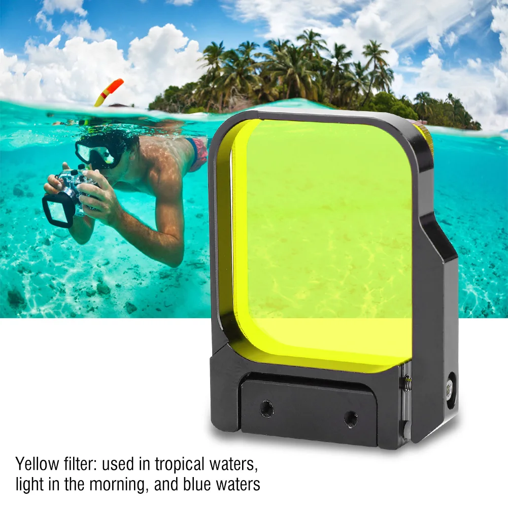 Фильтры для камеры спортивные фильтры для камеры 2 цвета для Gopro HERO 3/SJ4000 экшн-Спортивная камера